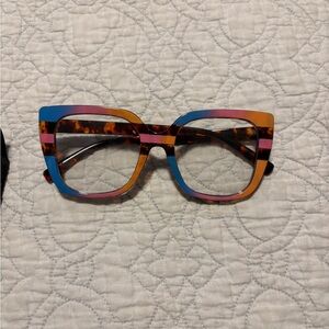 Colorful Cat-Eye Glasses